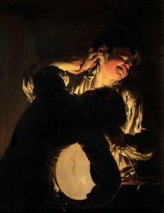 Two Boys Fighting over a Bladder, c.1767-70
